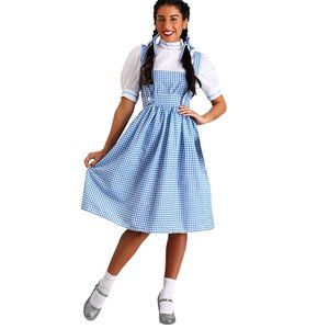 XL Wizard of Oz Dorothy Halloween Costume Dress
